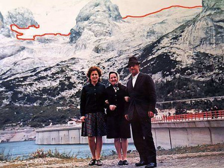 Lo scioglimento dei Ghiacciaio della Marmolada